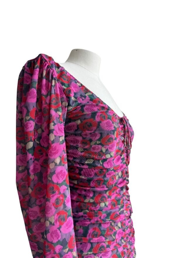 GANNI -  PRINTED FLORAL DRESS - Image 3